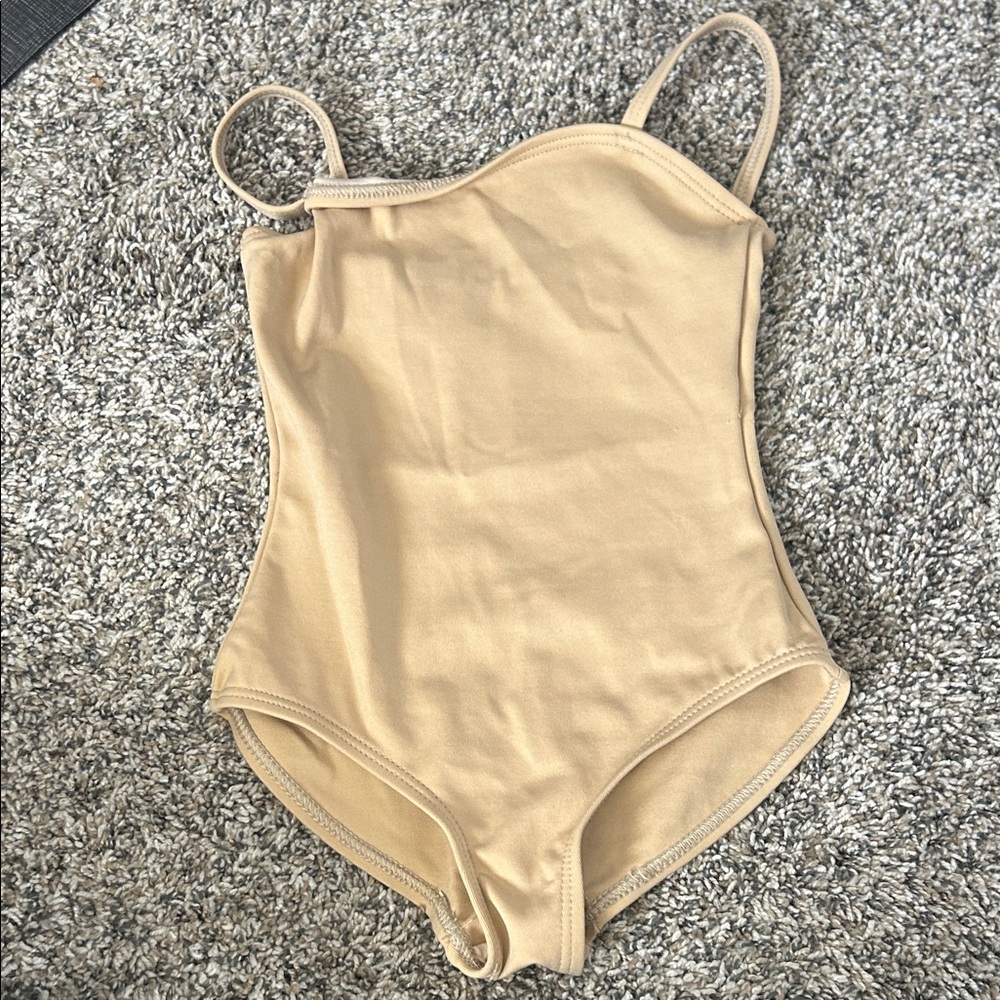 Capezio Beige Dance Leotard